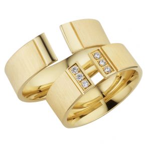 Eksklusive Vielsesringe Timeless Love DT12