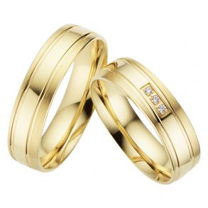 Eksklusive Vielsesringe Timeless Love DT16