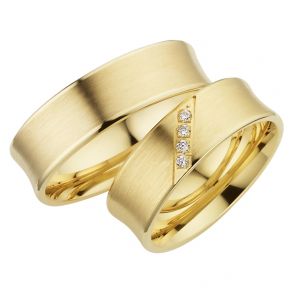 Eksklusive Vielsesringe Timeless Love DT24