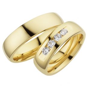 Eksklusive Vielsesringe Timeless Love DT27