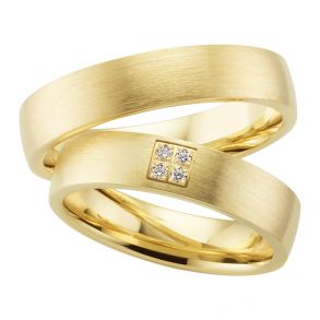 Eksklusive Vielsesringe Timeless Love DT31