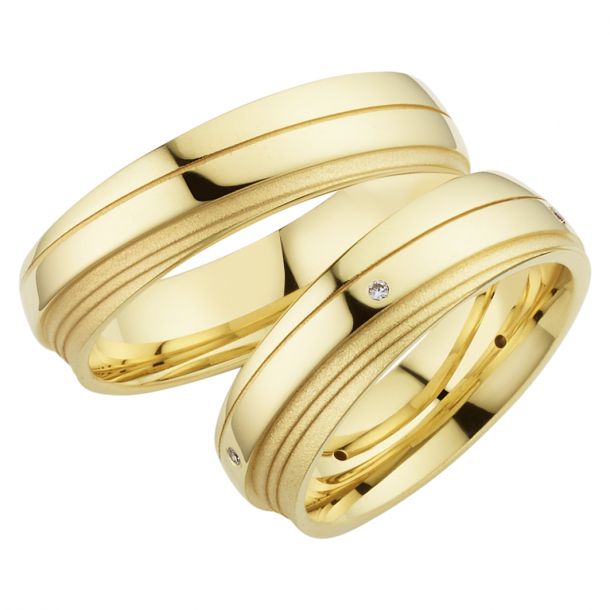 Eksklusive Vielsesringe Timeless Love DT44
