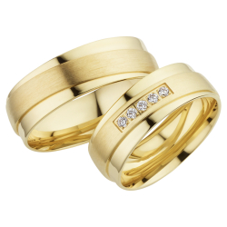 Eksklusive Vielsesringe Timeless Love DT50