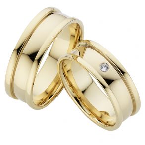 Eksklusive Vielsesringe Timeless Love DT51