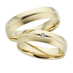 Eksklusive Vielsesringe Timeless Love DT52