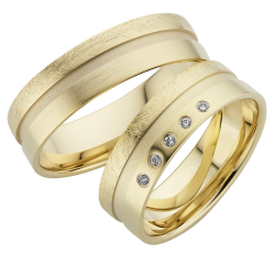 Eksklusive Vielsesringe Timeless Love DT53