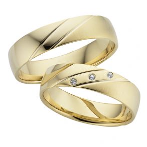 Eksklusive Vielsesringe Timeless Love DT55