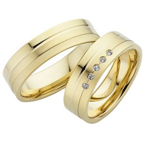 Eksklusive Vielsesringe Timeless Love DT59