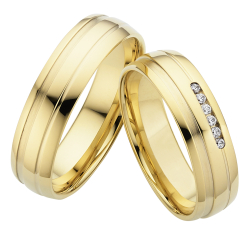 Eksklusive Vielsesringe Timeless Love DT60