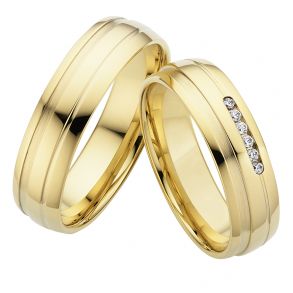 Eksklusive Vielsesringe Timeless Love DT60