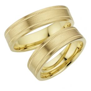 Eksklusive Vielsesringe Timeless Love MG06