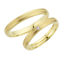 Eksklusive Vielsesringe Timeless Love MG12