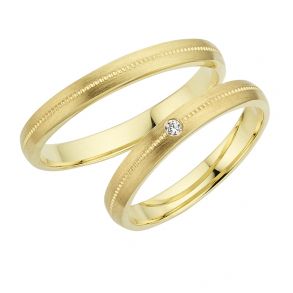 Eksklusive Vielsesringe Timeless Love MG12