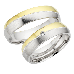 Eksklusive Vielsesringe Timeless Love MG03