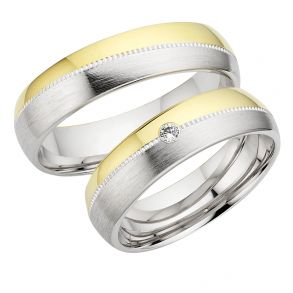 Eksklusive Vielsesringe Timeless Love MG03