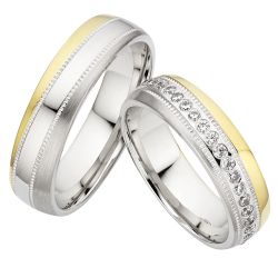 Eksklusive Vielsesringe Timeless Love MG04