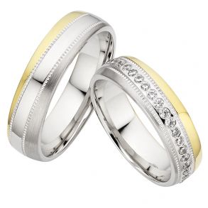 Eksklusive Vielsesringe Timeless Love MG04