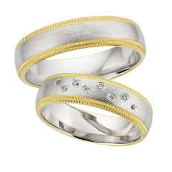 Eksklusive Vielsesringe Timeless Love MG05