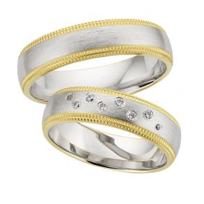 Eksklusive Vielsesringe Timeless Love MG05