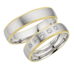 Eksklusive Vielsesringe Timeless Love MG09