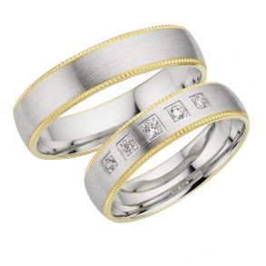 Eksklusive Vielsesringe Timeless Love MG09