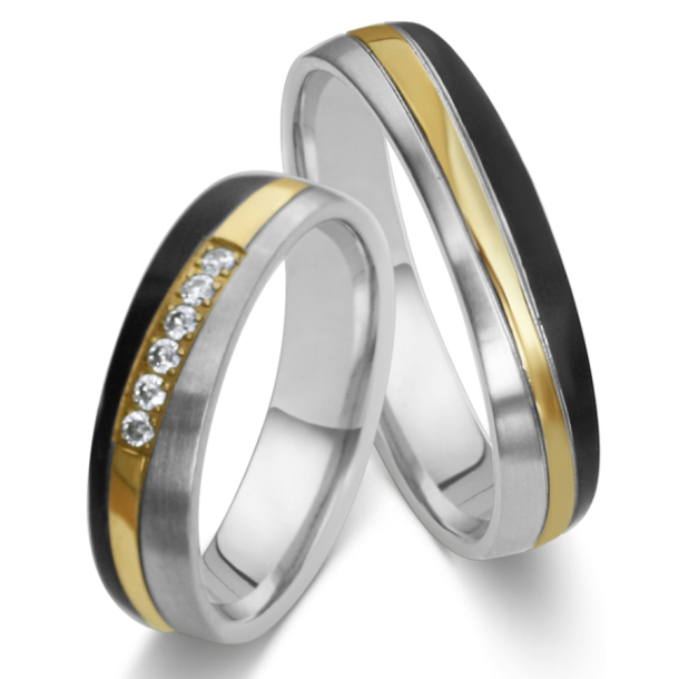 Vielsesringe Rustfri Stl 4786