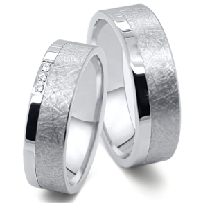 Vielsesringe Rustfri stl og Titanium 4830