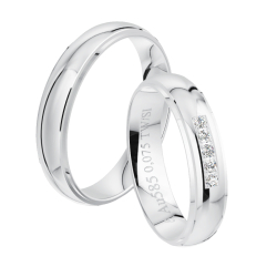 Eksklusive Vielsesringe Amourina 0011