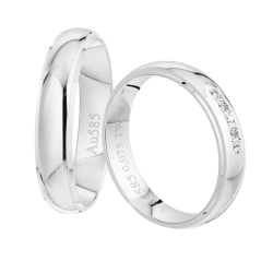 Eksklusive Vielsesringe Amourina 0011