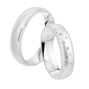 Eksklusive Vielsesringe Amourina 0012