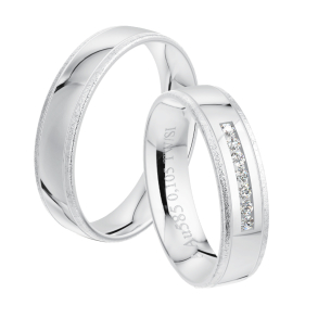 Eksklusive Vielsesringe Amourina 0013