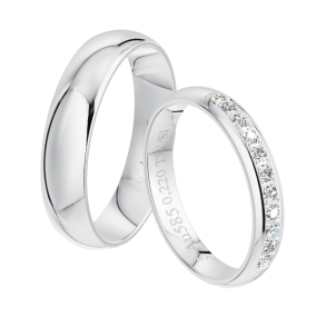 Eksklusive Vielsesringe Amourina 0016