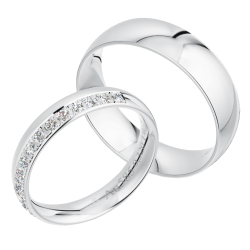 Eksklusive Vielsesringe Amourina 0017