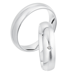 Eksklusive Vielsesringe Amourina 0021