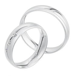 Eksklusive Vielsesringe Amourina 0032