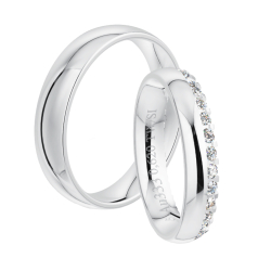 Eksklusive Vielsesringe Amourina 0036