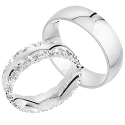 Eksklusive Vielsesringe Amourina 0039