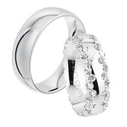 Eksklusive Vielsesringe Amourina 0039