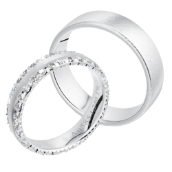 Eksklusive Vielsesringe Amourina 0040