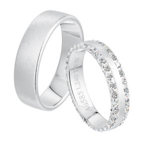 Eksklusive Vielsesringe Amourina 0040