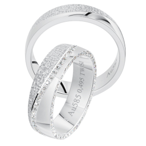 Eksklusive Vielsesringe Amourina 0045