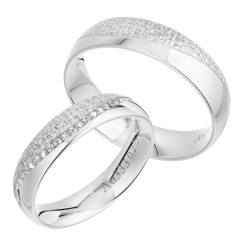 Eksklusive Vielsesringe Amourina 0046