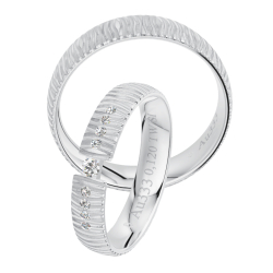 Eksklusive Vielsesringe Amourina 0049