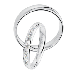 Eksklusive Vielsesringe Amourina 0050