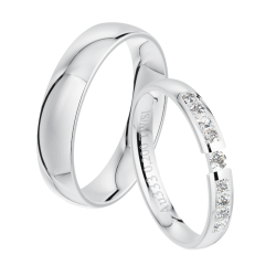 Eksklusive Vielsesringe Amourina 0050