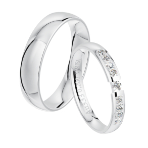 Eksklusive Vielsesringe Amourina 0050