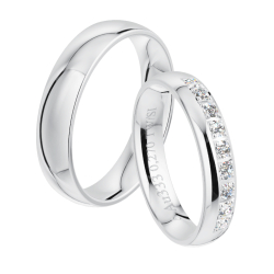 Eksklusive Vielsesringe Amourina 0052