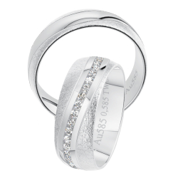 Eksklusive Vielsesringe Amourina 0053