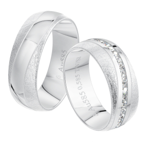 Eksklusive Vielsesringe Amourina 0053