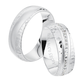 Eksklusive Vielsesringe Amourina 0054